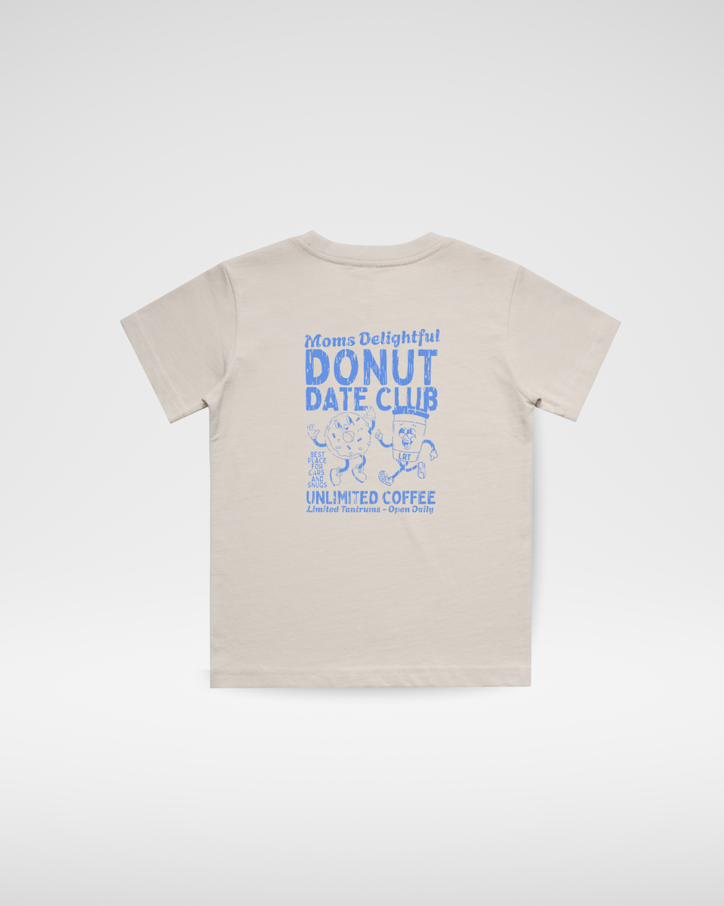 MOMS DONUT DATE CLUB TEE - CREAM