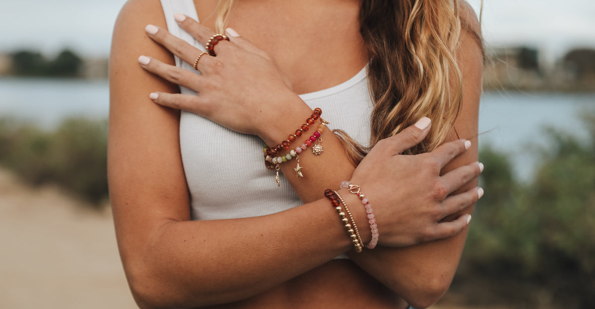 14K Gold Filled Charm - Sunshine