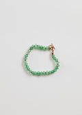 Natural Aventurine + 14k Gold Filled Toggle || Gemstone Bracelet or Anklet