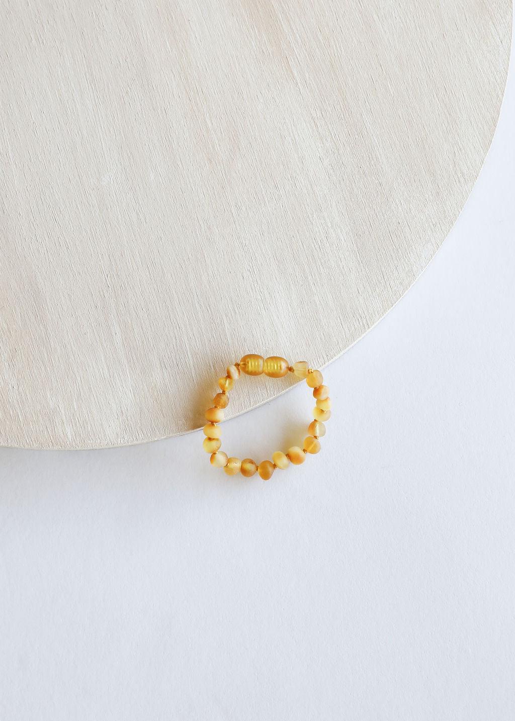 Raw Honey Baltic Amber || Anklet or Bracelet