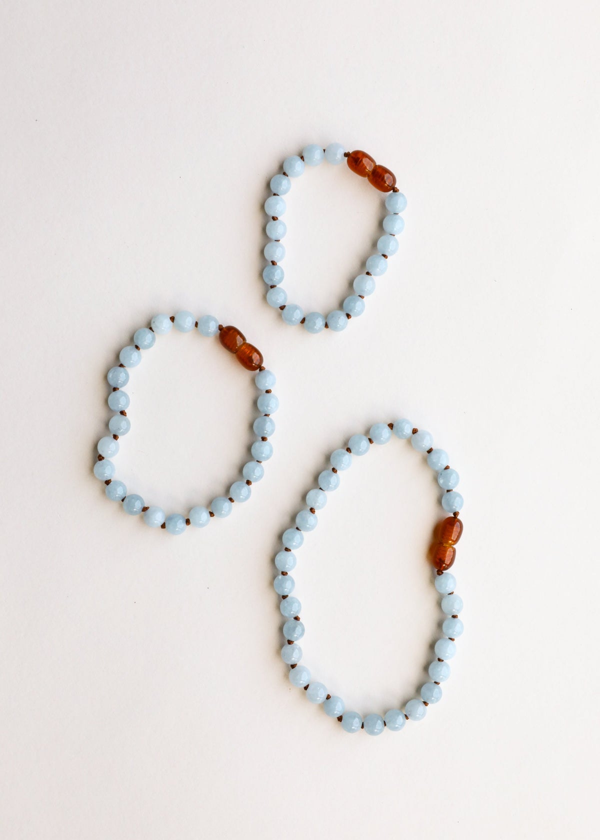 Pure Gemstone + Aquamarine|| Anklet or Bracelet