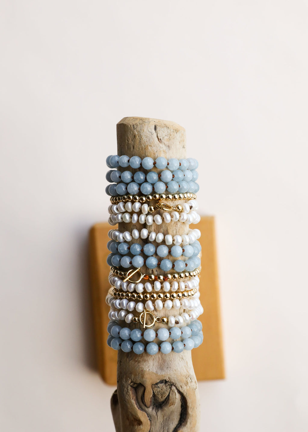 Pure Gemstone + Aquamarine|| Anklet or Bracelet