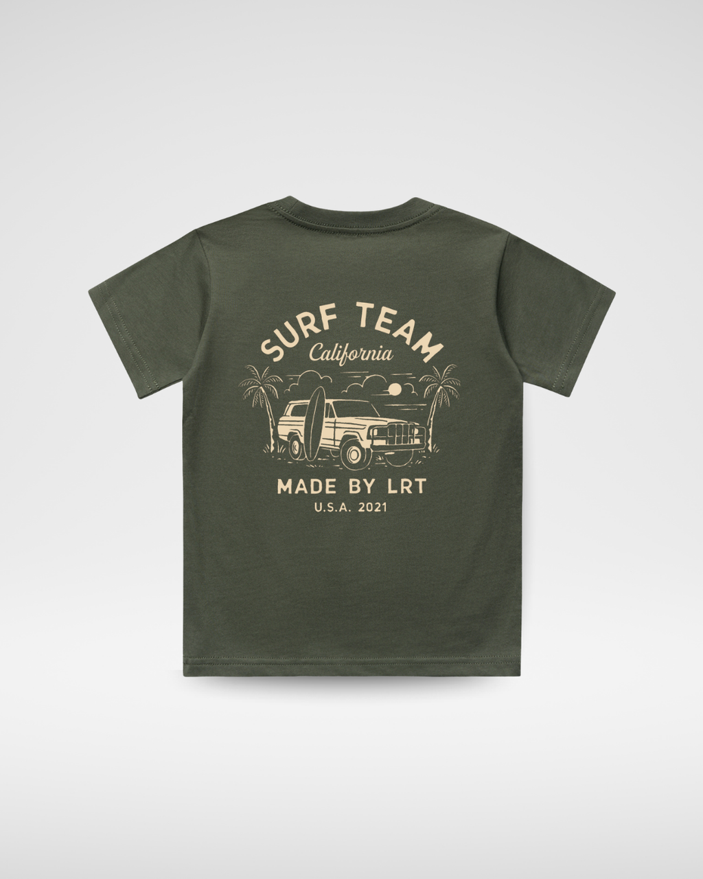 THE SURF TEAM TEE - BLACK
