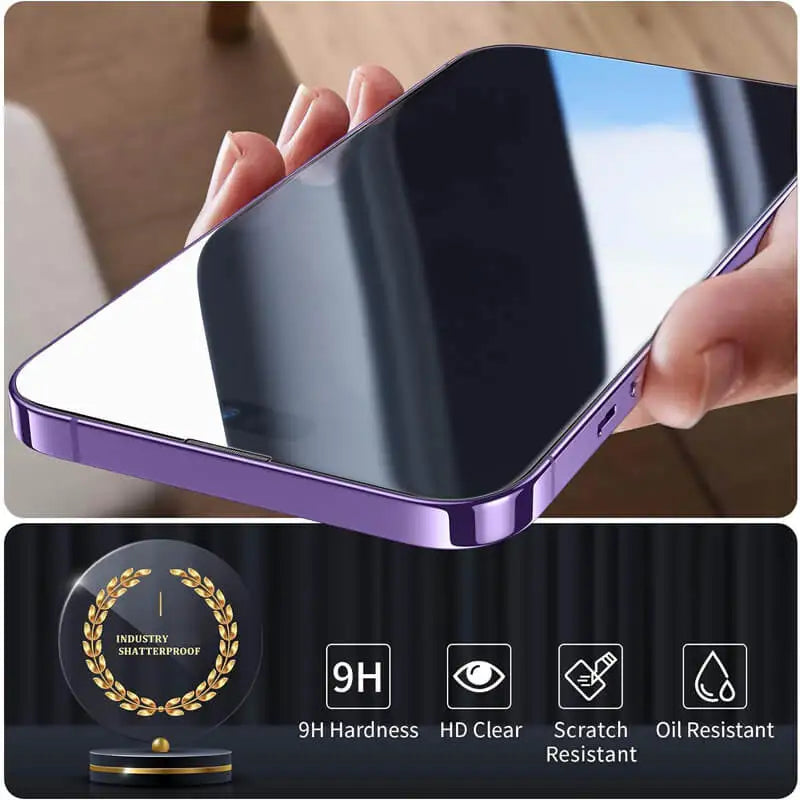Tempered Glass Screen Protector for iPhone – 3 Pack