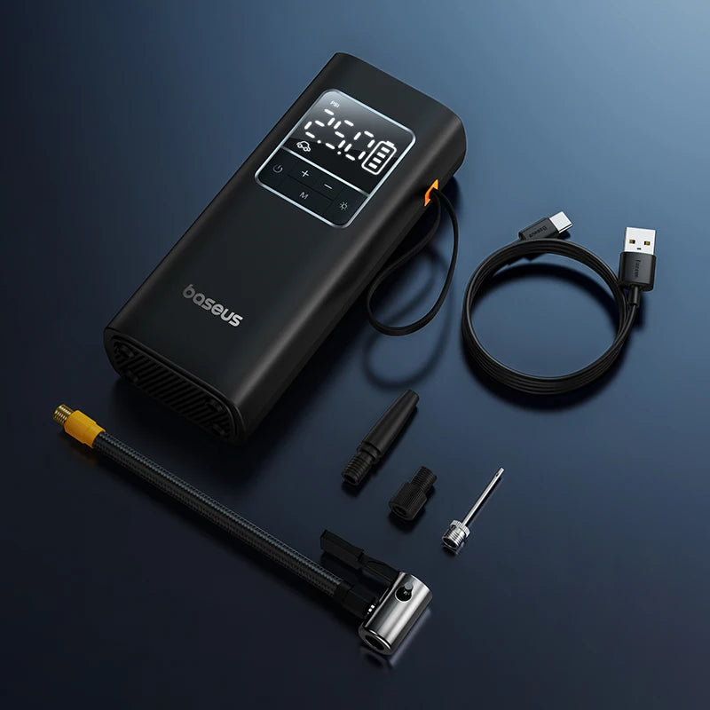 Baseus Wireless Portable Car Air Pump – Tire Inflator