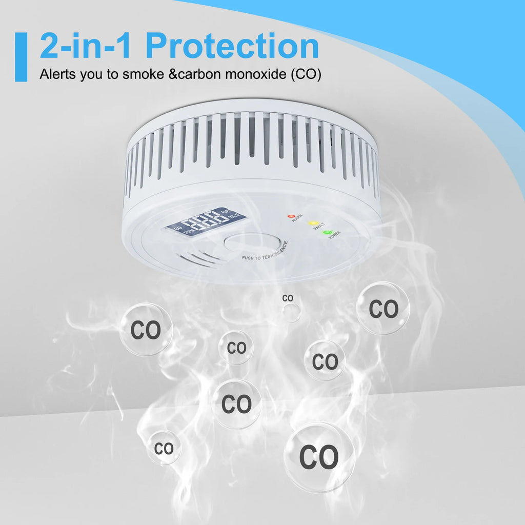 Smoke and Carbon Monoxide Detector Combo