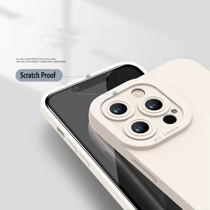 Minimalist Bear Silicone Phone Case for iPhone