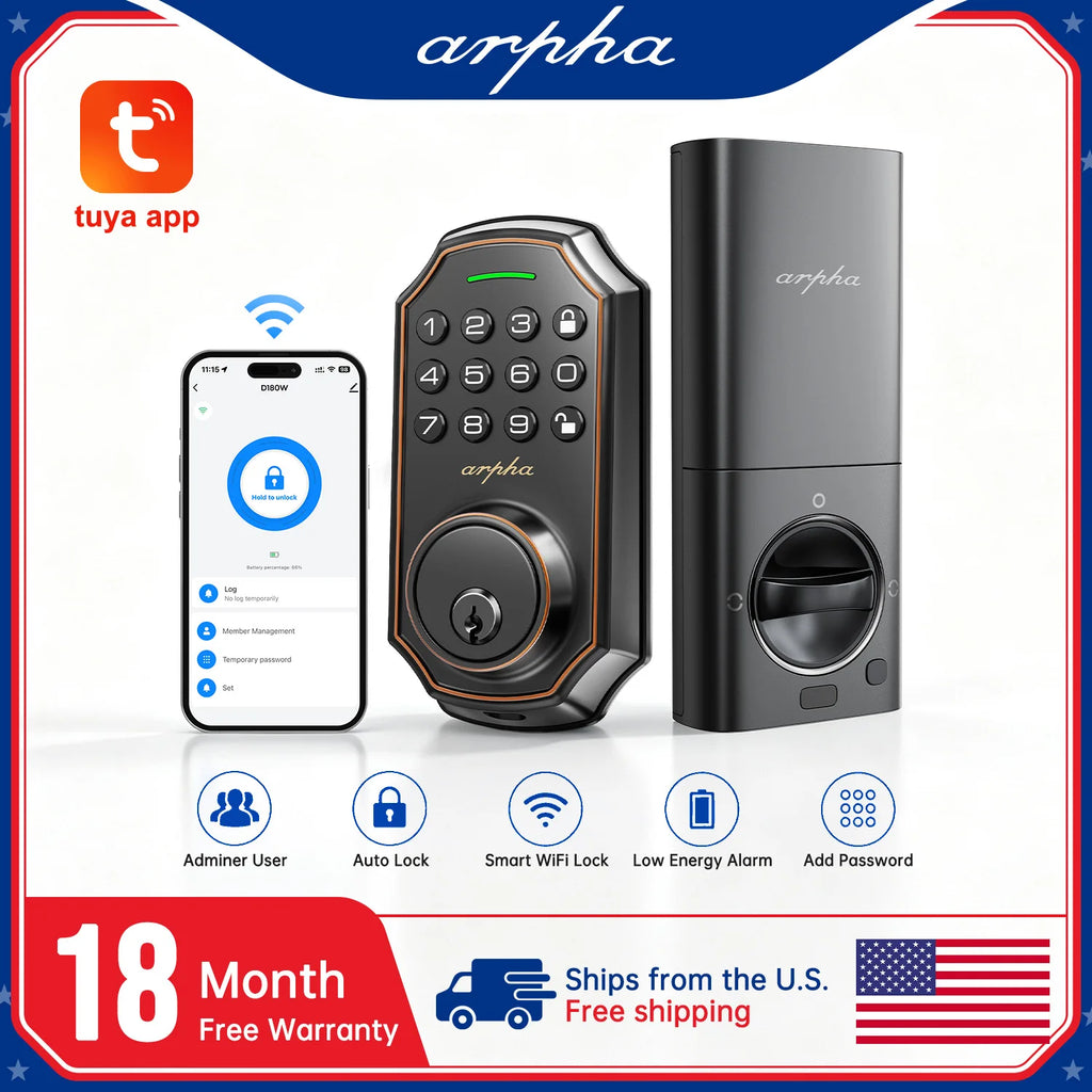 Smart Door Lock with Keypad and App Control