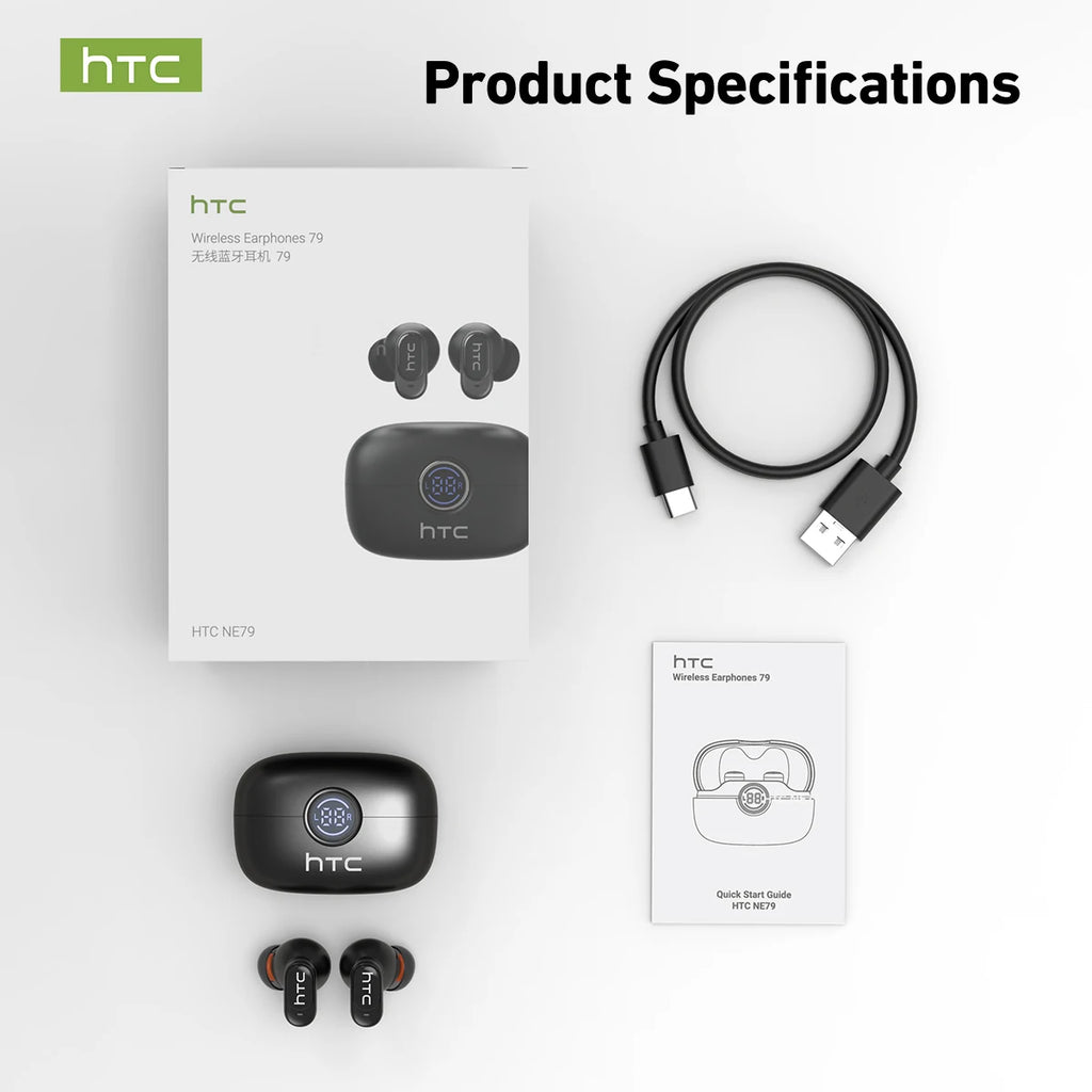 TWS Bluetooth 6.0 Earbuds with AI Translation