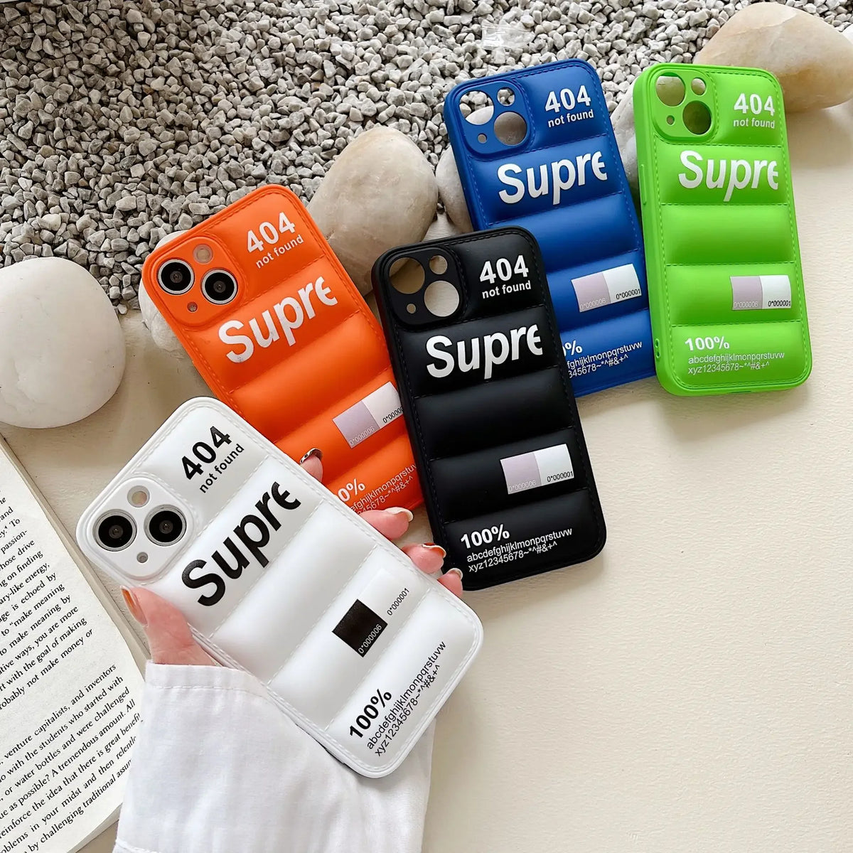 Fashion Down Jacket Puffer Case for iPhone 18 17 Pro Max 16 15 14 Plus 13 12 11 Original Lovely Silicone i Phone Cover Etui