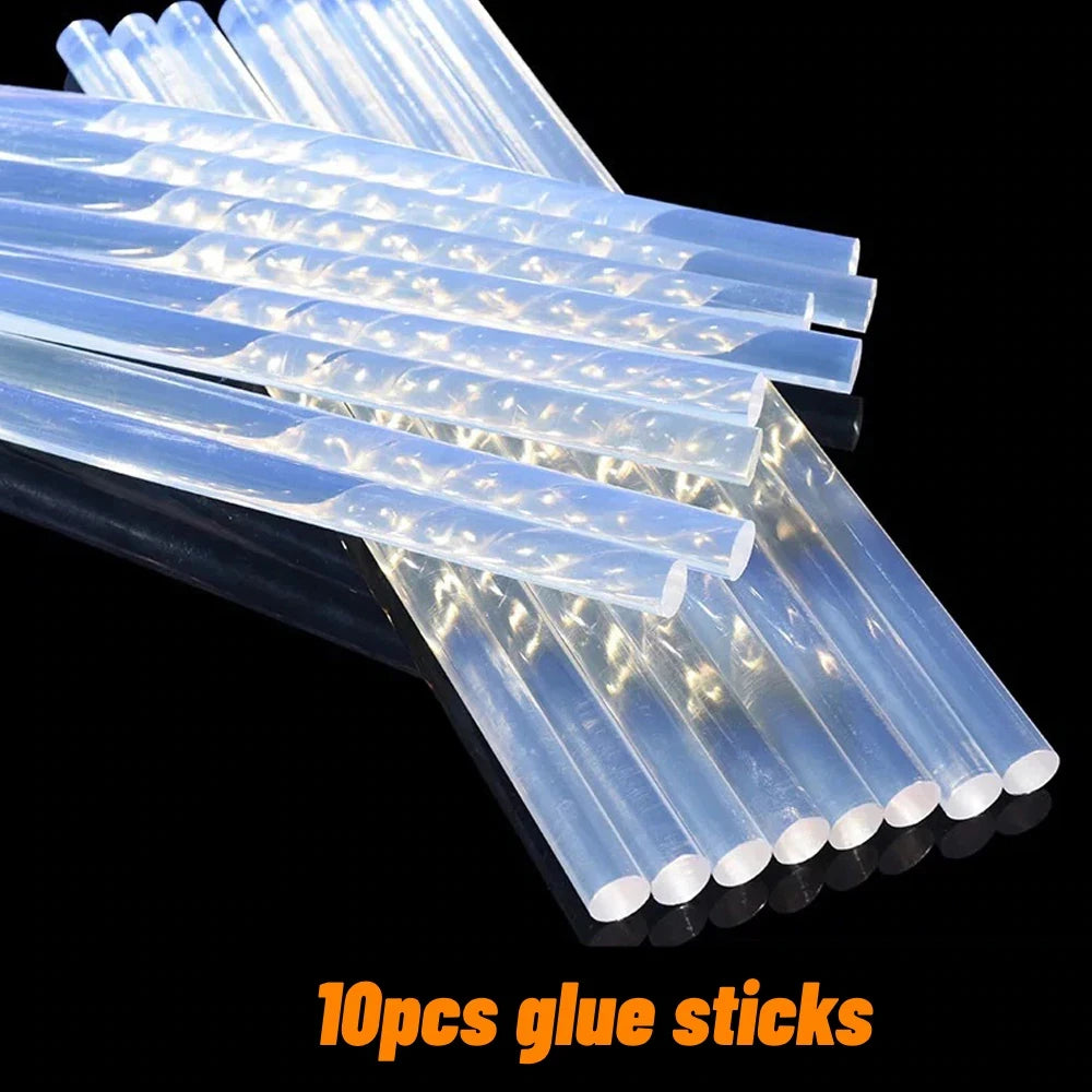 20W Mini Hot Melt Glue Gun - DIY Craft Glue Gun Kit with 7mm Glue Sticks