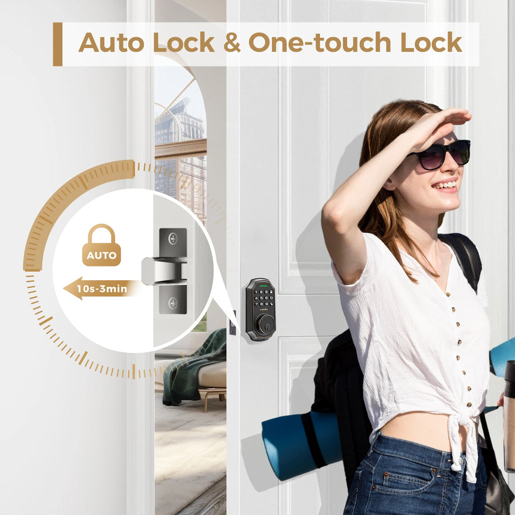 Smart Door Lock with Keypad and App Control