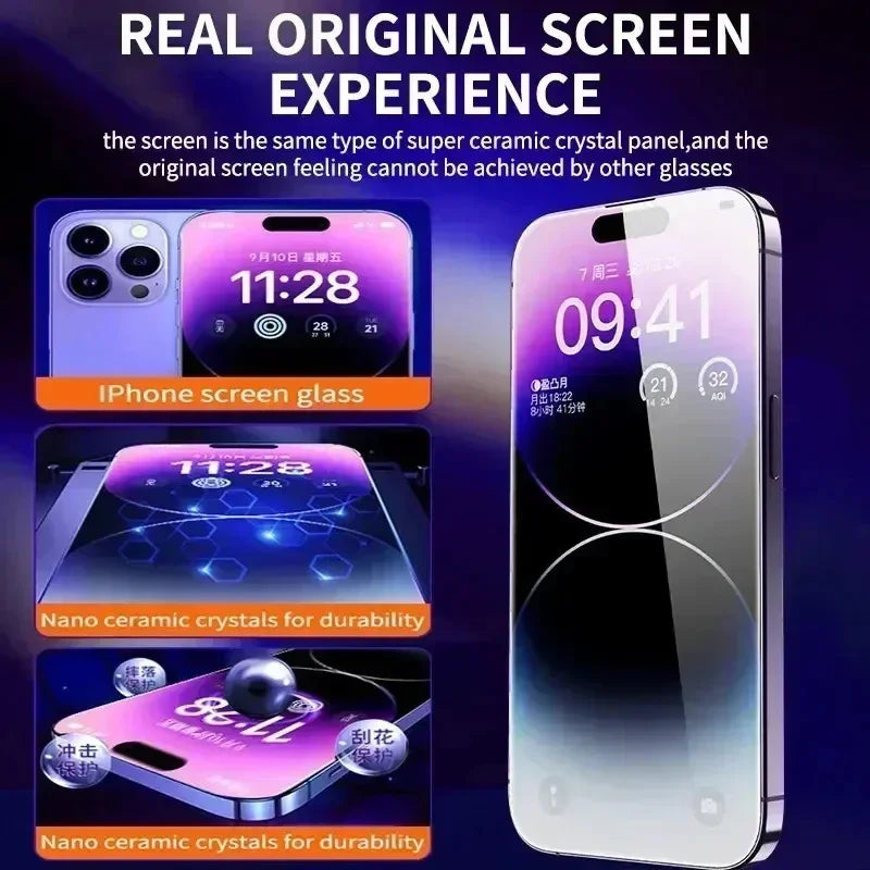 Tempered Glass Screen Protector with Alignment Frame