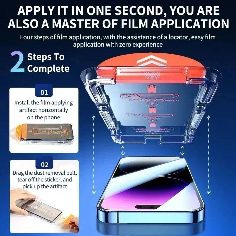 Tempered Glass Screen Protector with Alignment Frame