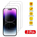 Tempered Glass Screen Protector for iPhone – 3 Pack