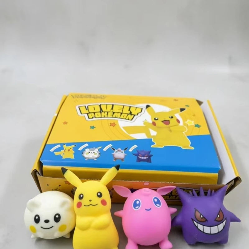 Squishy Friends for Instant Joy! Soft & Cute for Stress Relief. Squeeze Worries Away. Not for Children under 14.