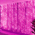 LED Curtain String Lights with Remote – USB Fairy Garland for Wedding & Christmas Decor
