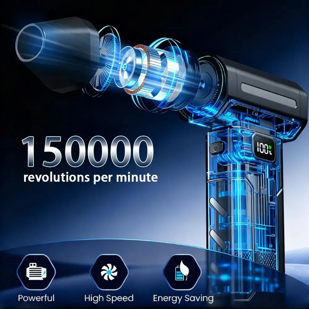 X8 Turbo Jet Fan Blower – High-Speed Electric Air Duster