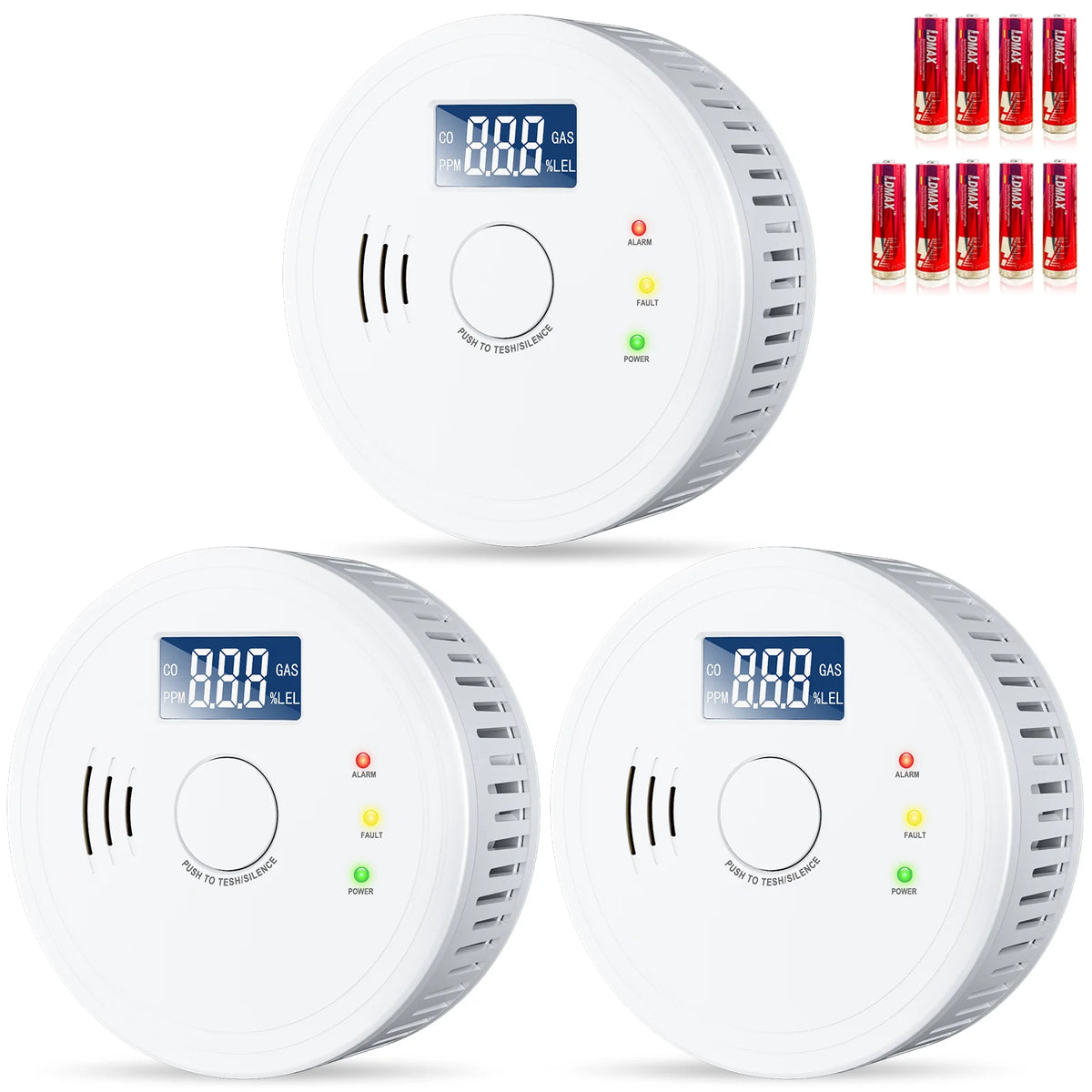 Smoke and Carbon Monoxide Detector Combo