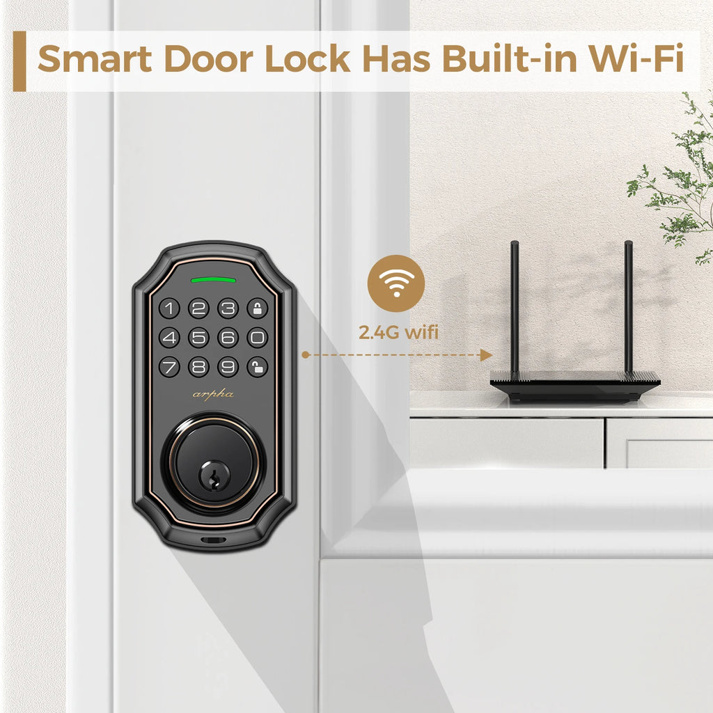Smart Door Lock with Keypad and App Control