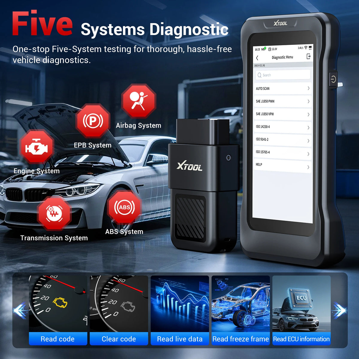 TPMS Programming Diagnostic Scanner – Lifetime Free Updates