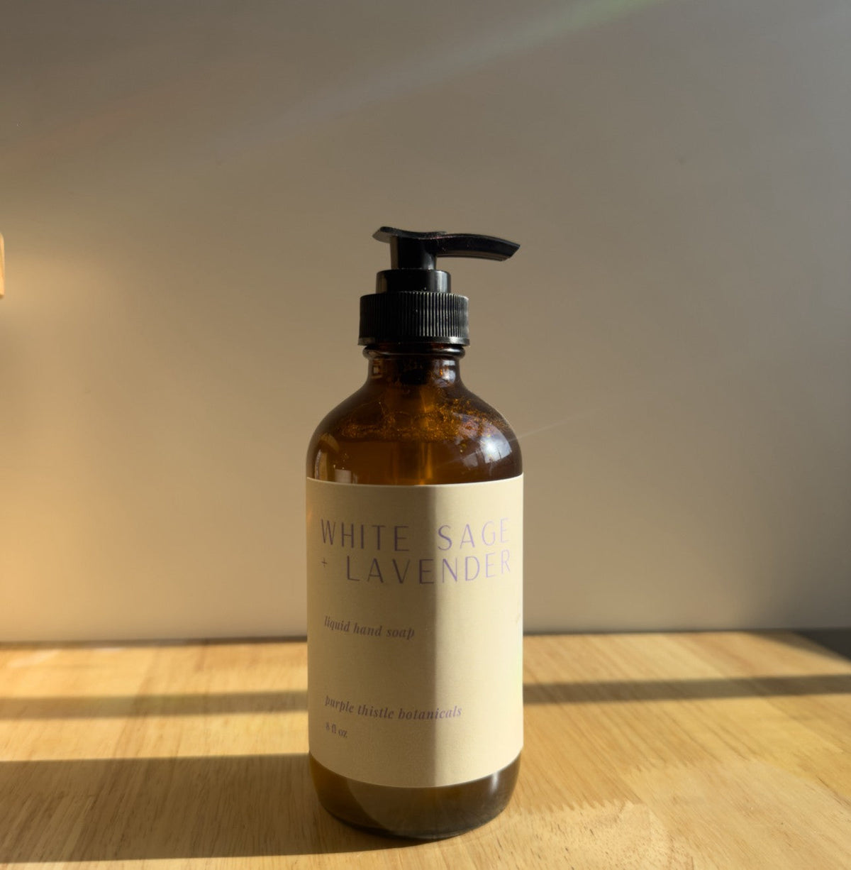 White Sage + Lavender Liquid Hand Soap