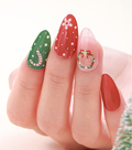 Christmas Joy Gel Nails