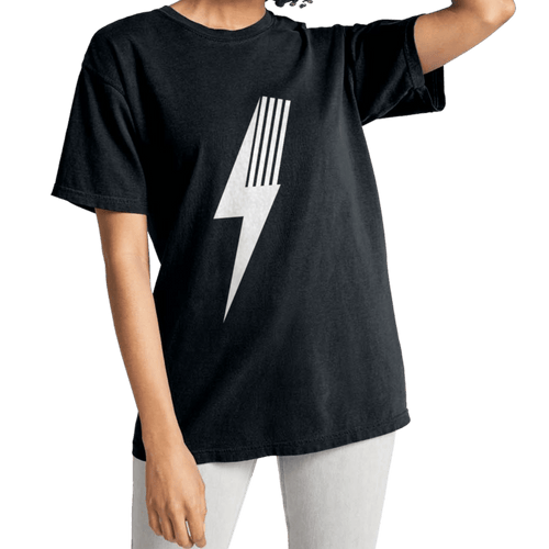 ADULT SPARK TEE - BLACK