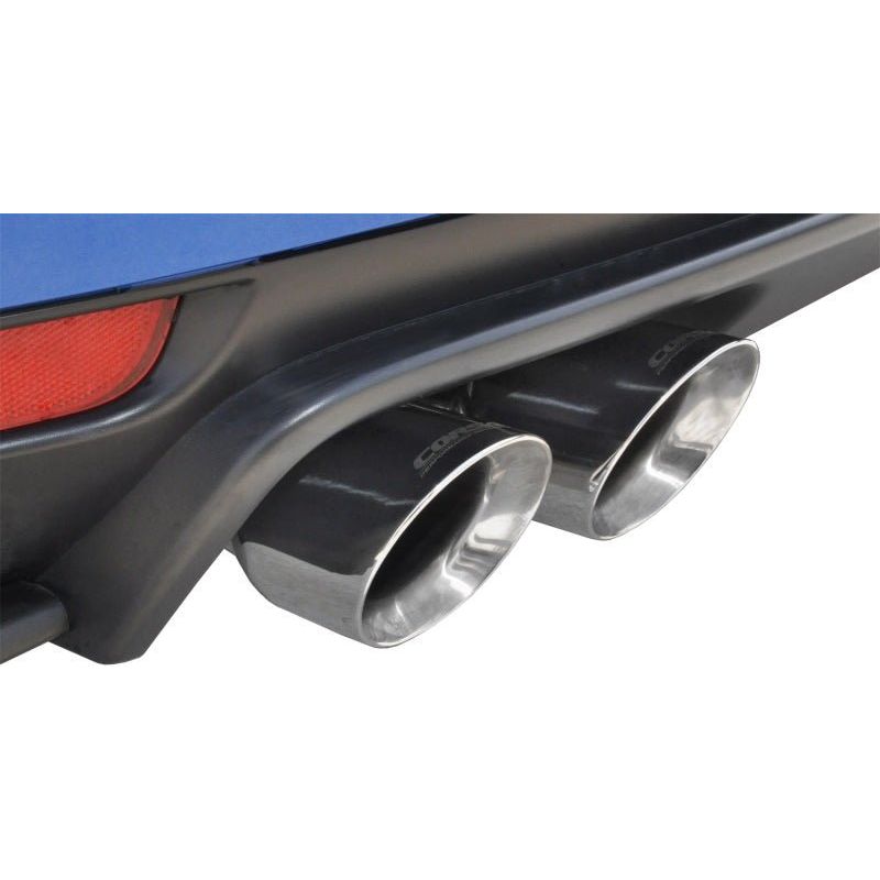 Corsa 08-13 Subaru Impreza Hatchback STI 2.5L Turbo Manual Polished Sport Cat-Back Exhaust