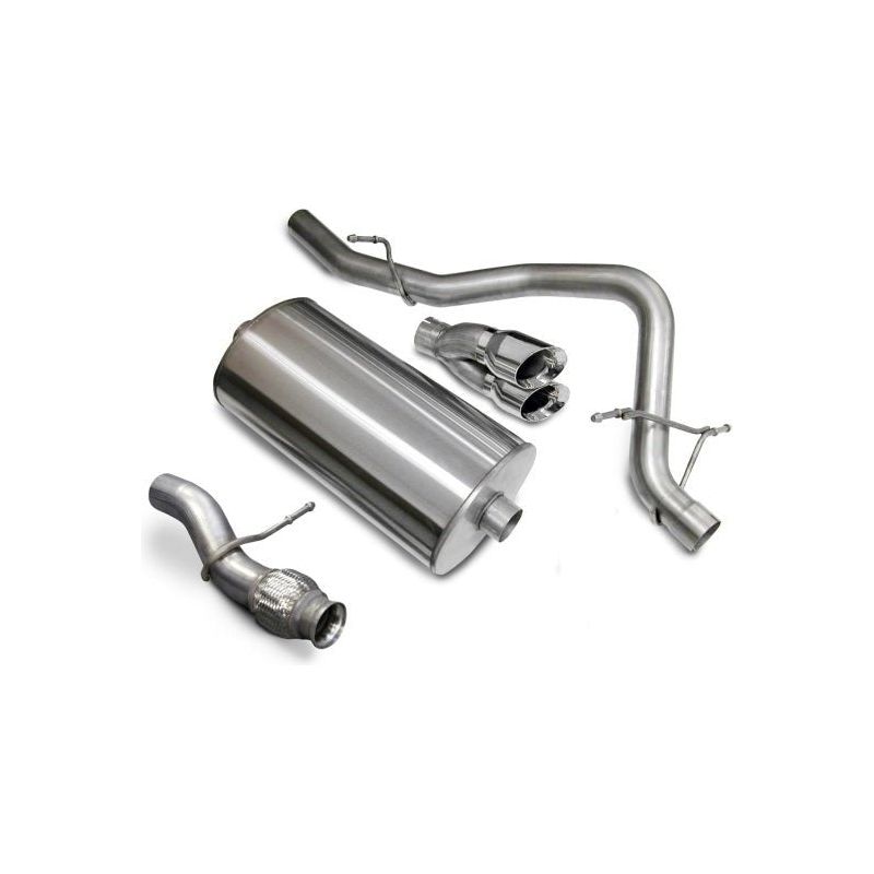 Corsa 09-11 Chevrolet Tahoe 5.3L V8 Polished Sport Cat-Back Exhaust